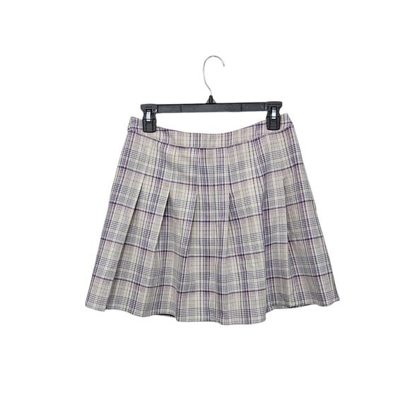 BP. Dresses & Skirts - Nordstrom BP. Pleated Plaid Miniskirt Size Medium Purple/Pink